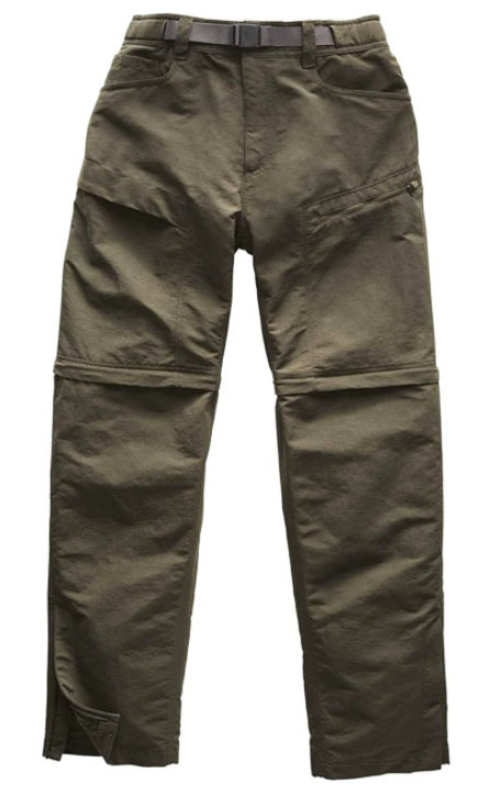 the north face men's convertible hiking exploration outdoor trouser